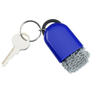 Additional Image 2 - a key chain with a blue keychain