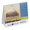 View Image 2 of 5 of Picture Flip Destination Desk Calendar
