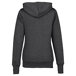 Additional Image 1 - a black hoodie with a white background