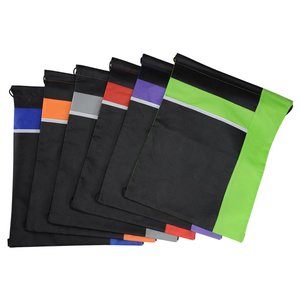 Additional Image 2 - a group of black bags with different colors