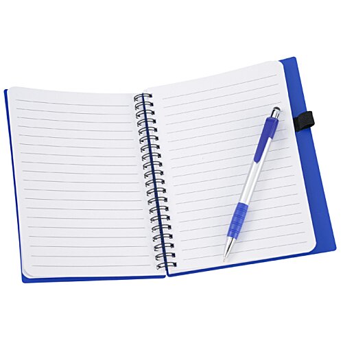 Additional Image 1 - a white notebook with a pen
