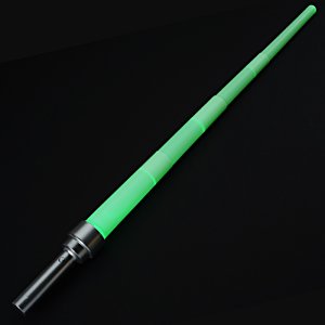 Additional Image 4 - a green light saber on a black surface