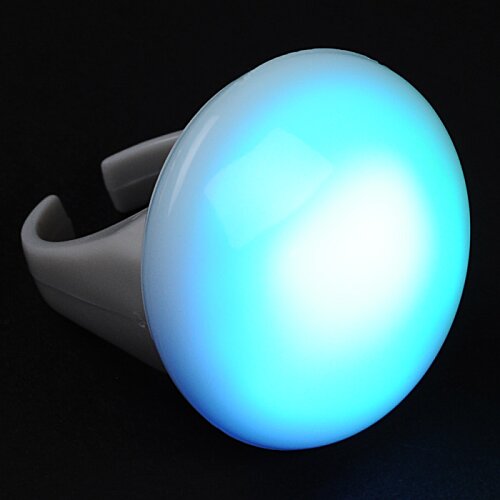 Additional Image 4 - a blue glowing ring on a black background