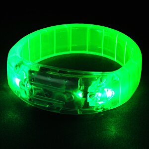 Additional Image 4 - a green bracelet with lights