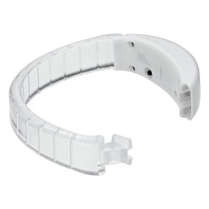 Additional Image 1 - a white bracelet with a screw