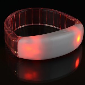Additional Image 2 - a white bracelet on a black surface