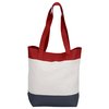 View Image 2 of 3 of Colour Zip Tote