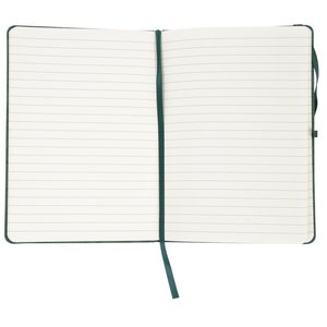 Additional Image 1 - a white notebook with a black bookmark