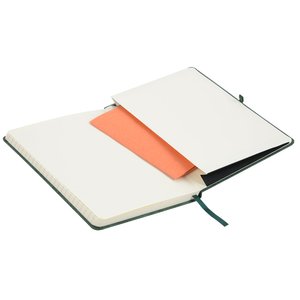 Additional Image 2 - a white notebook with orange band