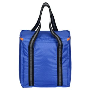 Additional Image 3 - a blue bag with black straps