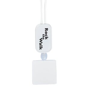 Additional Image 1 - a white square object with black text