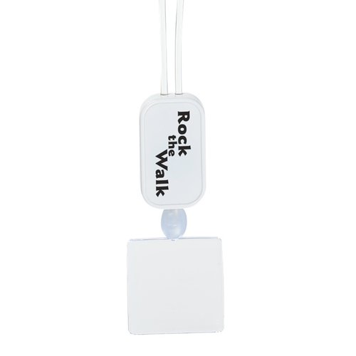 Additional Image 1 - a white square object with black text