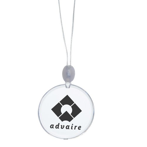 Additional Image 1 - a white circle with black logo on it