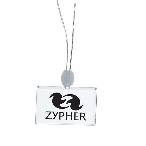 Additional Image 1 - a white tag with black text
