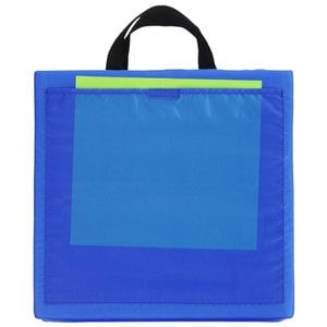 Additional Image 1 - a blue bag with a black handle