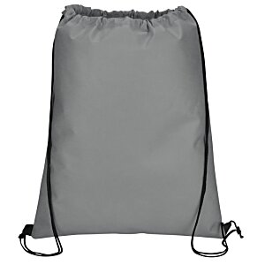 Additional Image 2 - a grey backpack with straps