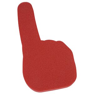 Additional Image 1 - a red hand with a finger raised