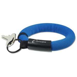 Additional Image 1 - a blue and black key chain