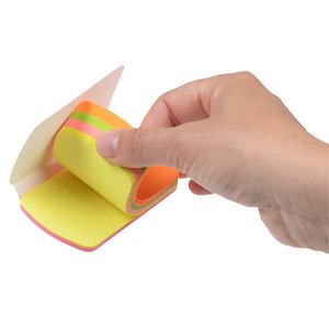 Additional Image 2 - a hand holding a yellow and orange sticky note