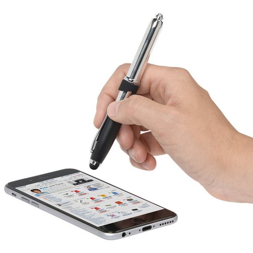 Additional Image 4 - a hand holding a stylus on a cell phone