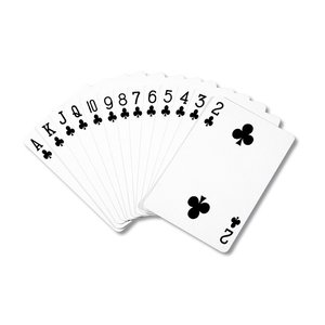 Additional Image 2 - a white card with black ace of spades