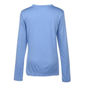 Additional Image 1 - a blue long sleeved shirt