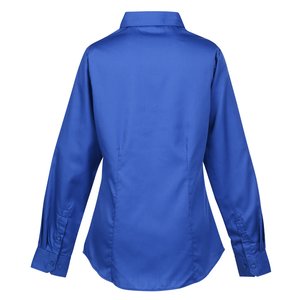 Additional Image 1 - a blue shirt with a long sleeve