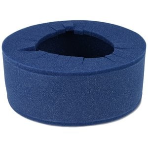 Additional Image 1 - a roll of blue toilet paper