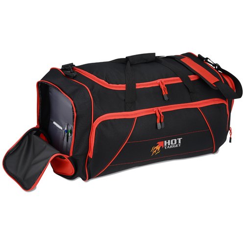 Additional Image 3 - a black and red bag