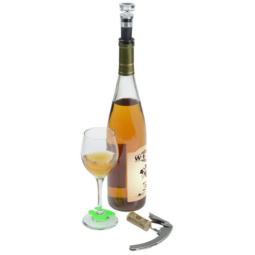 Additional Image 3 - a bottle of alcohol next to a glass of wine