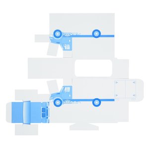 Additional Image 2 - a blue and white box