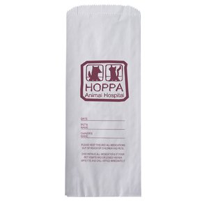Additional Image 1 - a white paper towel with a red label
