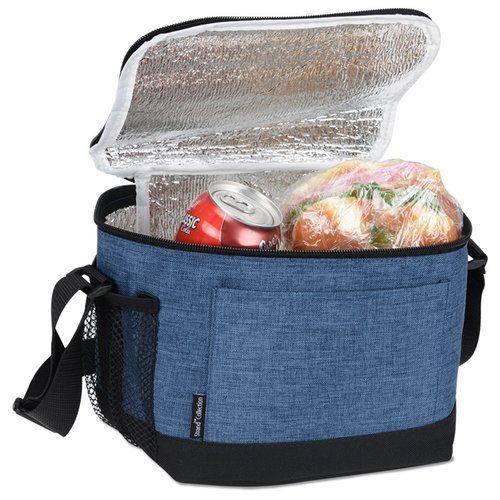 Additional Image 1 - a blue cooler with food inside