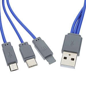 Additional Image 2 - a close-up of several blue cables