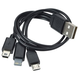 Additional Image 2 - a black cable with metal connectors