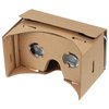 a cardboard box with a hole in the middle