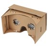 a cardboard box with a hole in the middle