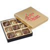 View Image 4 of 4 of Truffles - 9-Pieces - Gold Box