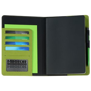 Additional Image 1 - a black and green rectangular object with a green border