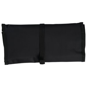 Additional Image 3 - a black fabric bag with a black band