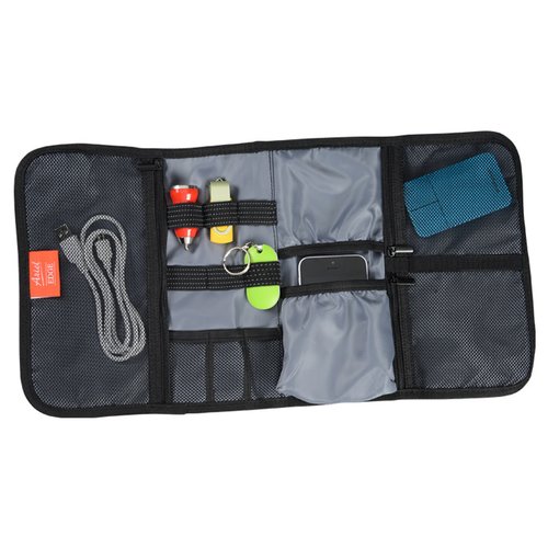 Additional Image 2 - a black case with a zipper