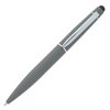 View Image 3 of 6 of Denver Soft Touch Stylus Twist Metal Pen