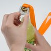 View Image 2 of 4 of Nylon Carabiner Release 3/4" Lanyard with Bottle Opener