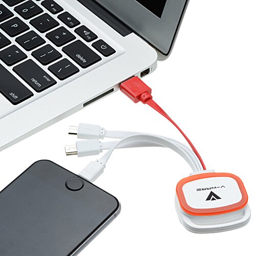Flashing 3-in-1 Charging Cable Image 1 of 3