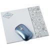 View Image 2 of 2 of Colour-In Paper Mouse Pad - Floral