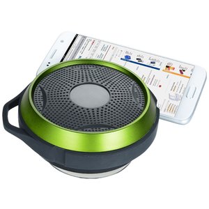 Additional Image 3 - a green and black round object with a black cover