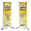 View Image 2 of 2 of FrameWorx Banner Stand - 27-1/2" - Two Sided