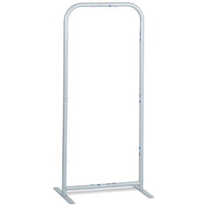 Additional Image 2 - a white metal stand with a round top