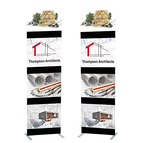EuroFit Modular Recycled Fabric Straight Wall - 7-1/2' x 2' Image 5 of 5