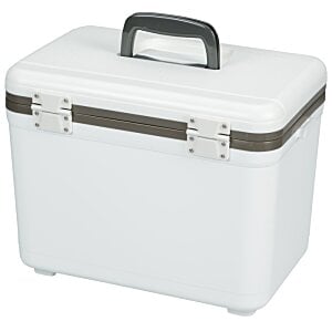 Additional Image 1 - a white plastic box with a handle